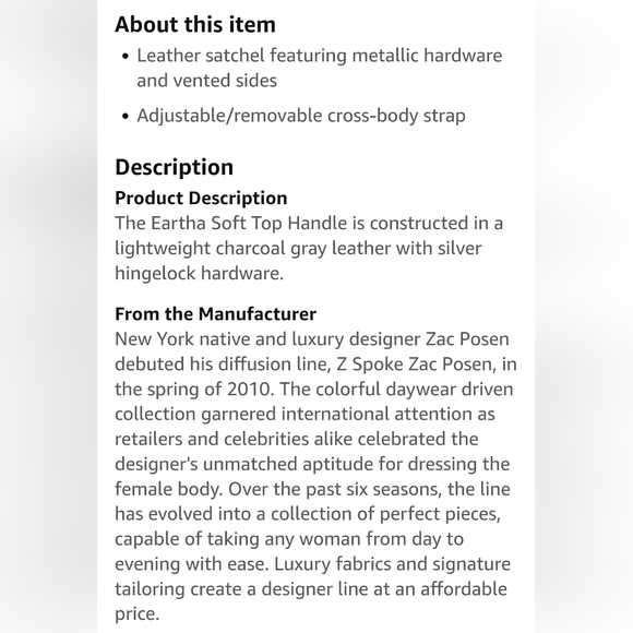 Zac Posen Bag - Picture 4 of 10